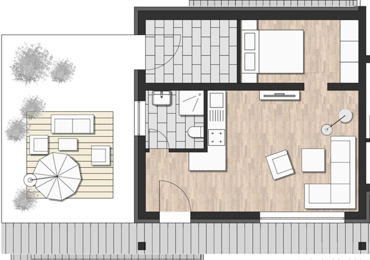 Rurtal De Luxe Appartement Simmerath Kamer foto
